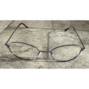 Charmant AR18630 Color 505 Gray Round Metal Eyeglasses Frames 51-19-140-37mm G16